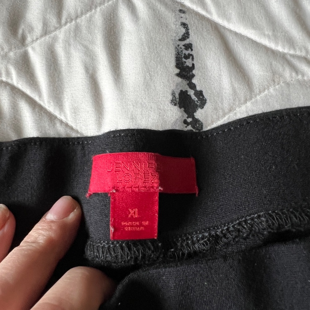 Jennifer Lopez Black and Sparkle Apparel